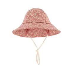 Vasa Floral Recycled Rain Hat Desert Pink