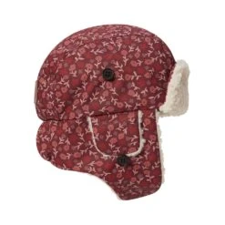 Levi Floral Trapper Hat Violet Grape