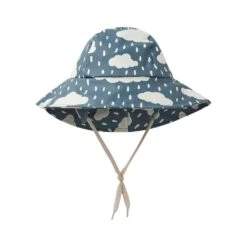 Vasa Recycled Rain Hat Petrol Rain Clouds