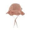 Woven Sun Hat Rust Check -Kuling 1024x1024 3248