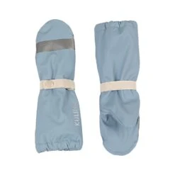 Vilnius Recycled Rain Mittens Mist Blue