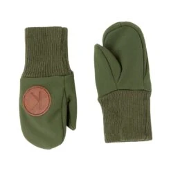 Gothenburg Softshell Mittens Moss Green