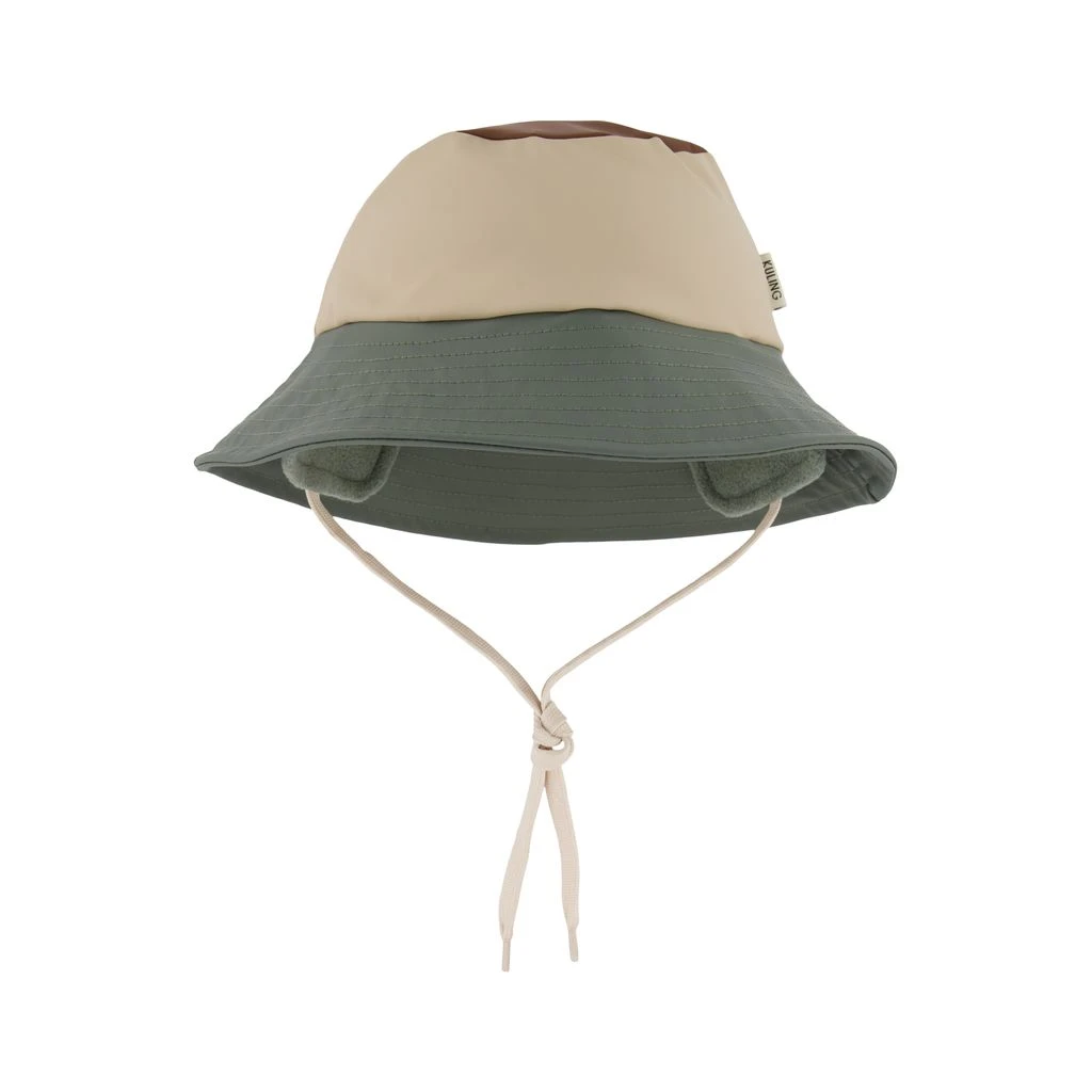 Liverpool Recycled Rain Hat Green/Brown/Sand 3 Liverpool Recycled Rain Hat Green/Brown/Sand
