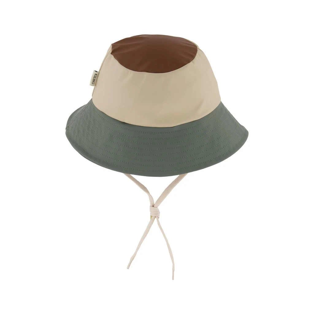 Liverpool Recycled Rain Hat Green/Brown/Sand 4 Liverpool Recycled Rain Hat Green/Brown/Sand - Image 2