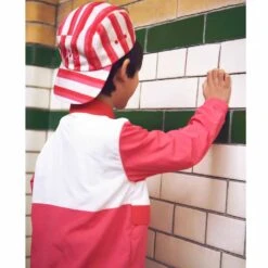 Striped Cap Candy Pink/Bright Red -Kuling 1024x1024 3524