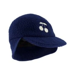 Limited Edition Cherry Pile Fleece Cap Navy -Kuling 1024x1024 3583