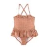 Biarritz Swimsuit Rust Check -Kuling 1024x1024 361