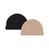2-Pack GOTS Detroit Beanies Sand/Black -Kuling 1024x1024 3616