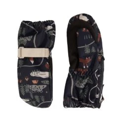 Tallinn Mittens Navy Landscape