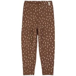Dotted Baselayer Pants Brown