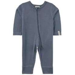 Wool One-piece Flintstone Blue