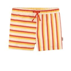Kuling X Maja Strömstad Striped Swim Shorts Red/Lemon