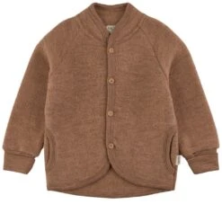 Wool Fleece Jacket Walnut