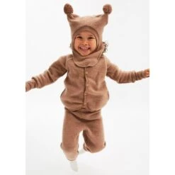 Wool Fleece Jacket Walnut -Kuling 1024x1024 486