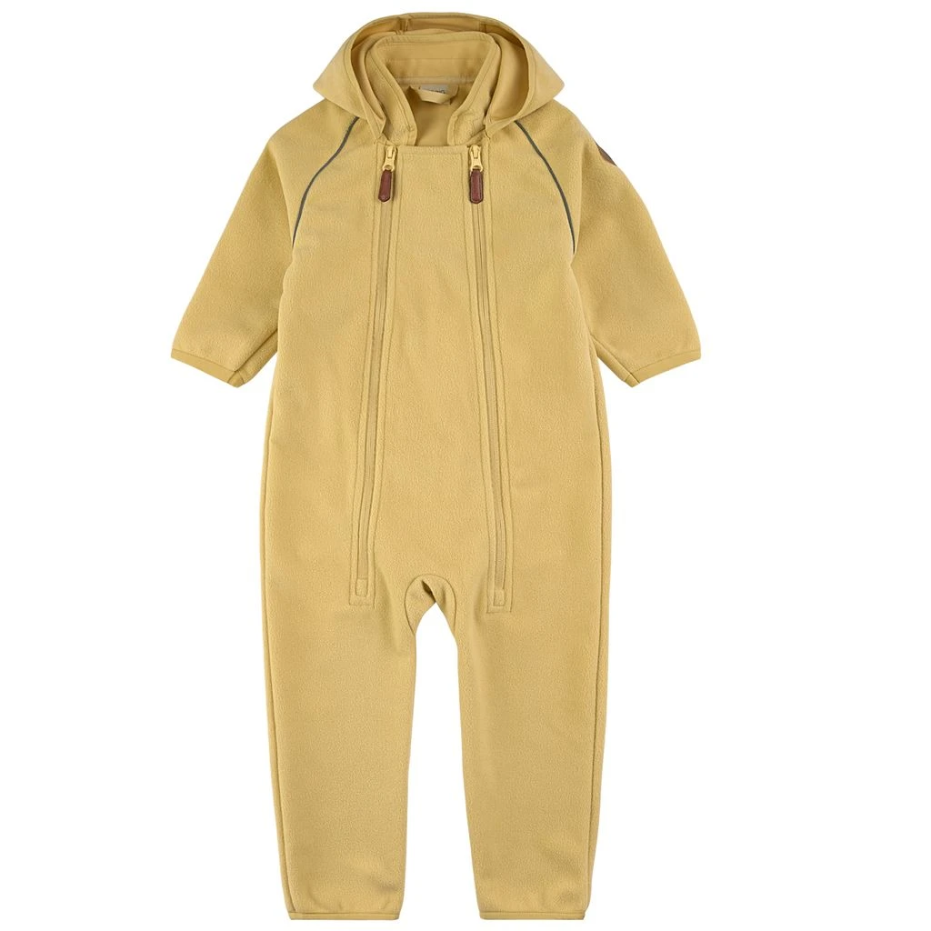 Livigno Recycled Wind Fleece Coverall Harvest Yellow 3 Livigno Recycled Wind Fleece Coverall Harvest Yellow
