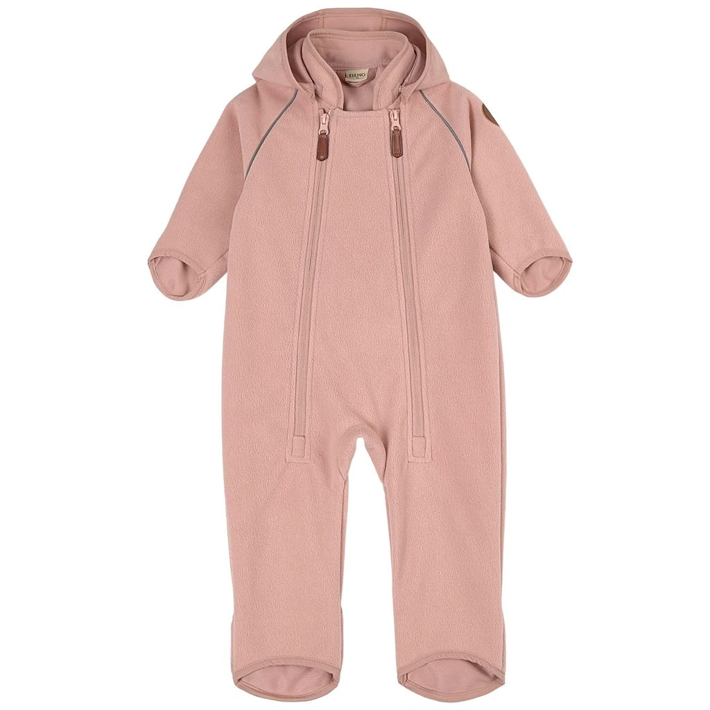 Livigno Recycled Wind Fleece Coverall Woody Rose 3 Livigno Recycled Wind Fleece Coverall Woody Rose
