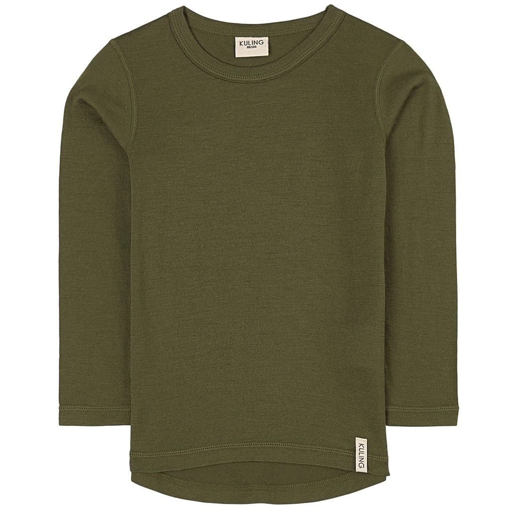 Baselayer Top Moss Green 3 Baselayer Top Moss Green