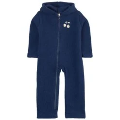 Limited Edition Cherry Pile Fleece Coverall Navy
