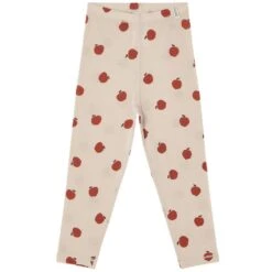 Brisbane Printed Baselayer Pants Foggy White Apple