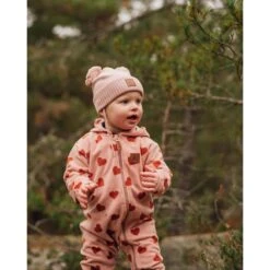 Northpole Recycled Heart Printed Fleece Coverall Woody Rose 16 Northpole Recycled Heart Printed Fleece Coverall Woody Rose -Kuling 1024x1024 542