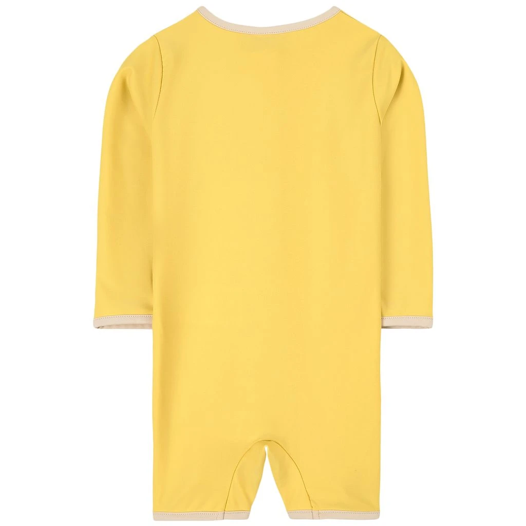 Paros One-piece Rashguard Swimsuit Cream Yellow 4 Paros One-piece Rashguard Swimsuit Cream Yellow - Image 2