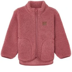 Austin Pile Fleece Jacket Burnt Pink