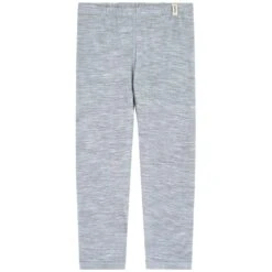 Wool Pants Gray Melange