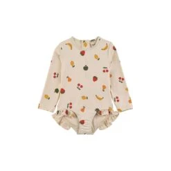 Antibes Printed Swimsuit With Fruit Cream