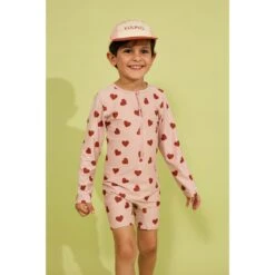 Paros Heart Printed One-piece Rashguard Swimsuit Woody Rose -Kuling 1024x1024 622