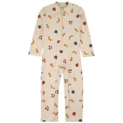 Seychelles Printed One-piece Rashguard Swimsuit With Fruit Cream