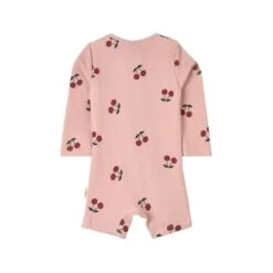 Paros One-piece Rashguard Swimsuit Pink Cherry -Kuling 1024x1024 649