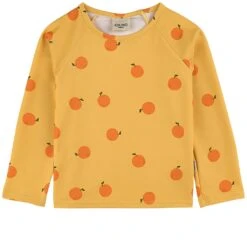 Kap Verde Printed Rash Guard With Oranges Yellow
