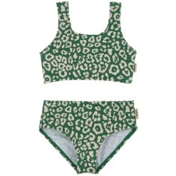 Ios Leopard Print Bikini Green