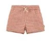 Strömstad Gingham Swim Shorts Rust -Kuling 1024x1024 707