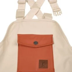 Edinburgh Color-blocked Recycled Rain Pants Woody Rose/Rust -Kuling 1024x1024 876