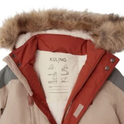 Val Thorens Color-blocked Parka Green/Sand -Kuling 1024x1024 885