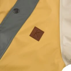 Edinburgh Color-blocked Recycled Rain Coverall Harvest Yellow/Light Green -Kuling 1024x1024 891