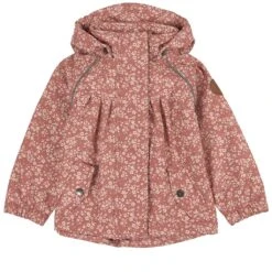 Gothenburg Floral Softshell Jacket Desert Pink