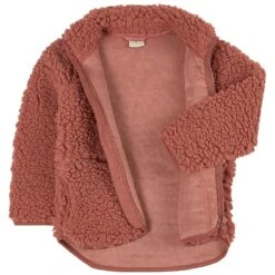Dayton Teddy Fleece Jacket Burnt Pink -Kuling 1024x1024 96