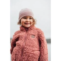 Dayton Teddy Fleece Jacket Burnt Pink -Kuling 1024x1024 99